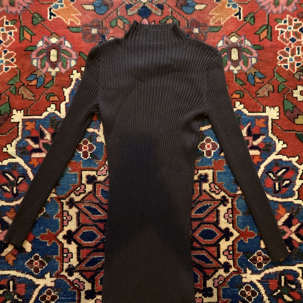Ralph Lauren Chocolate Brown Sweater Dress